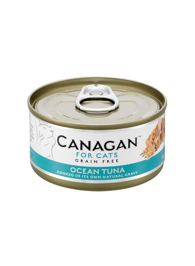 Canagan Ocean Tuna Tin wet Cat Food 75gx12