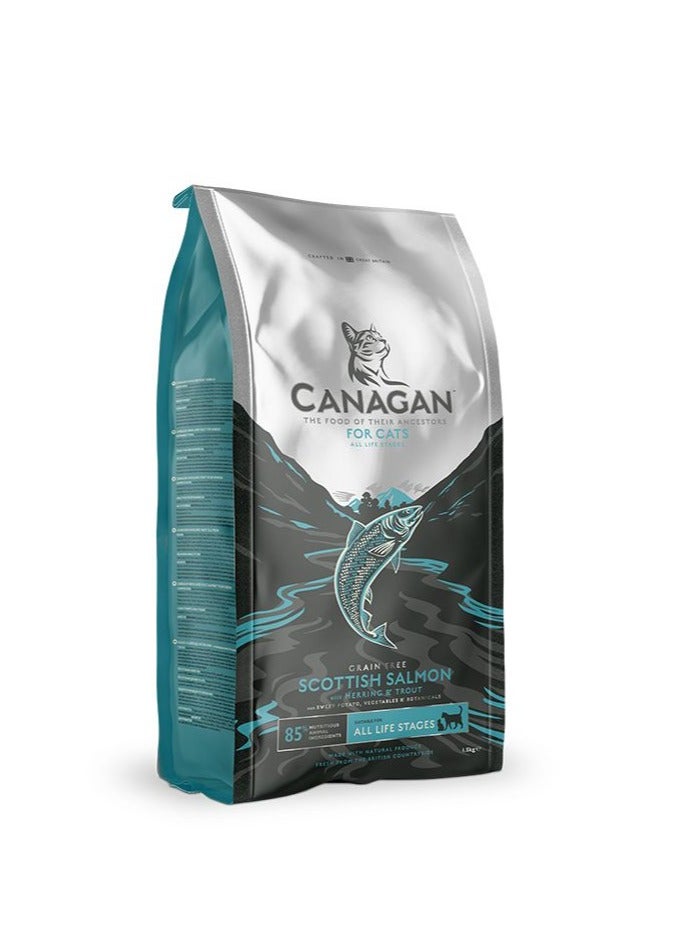 Canagan Scottish Salmon for Cats Dry Food 4KG