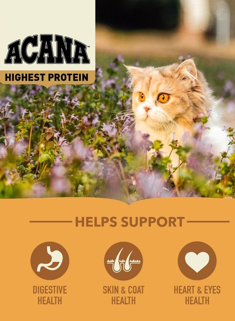 Acana Wild Prairie Free-Run Poultry Wild-Caught Fish All Life Stages Dry Cat Food 1.8kg