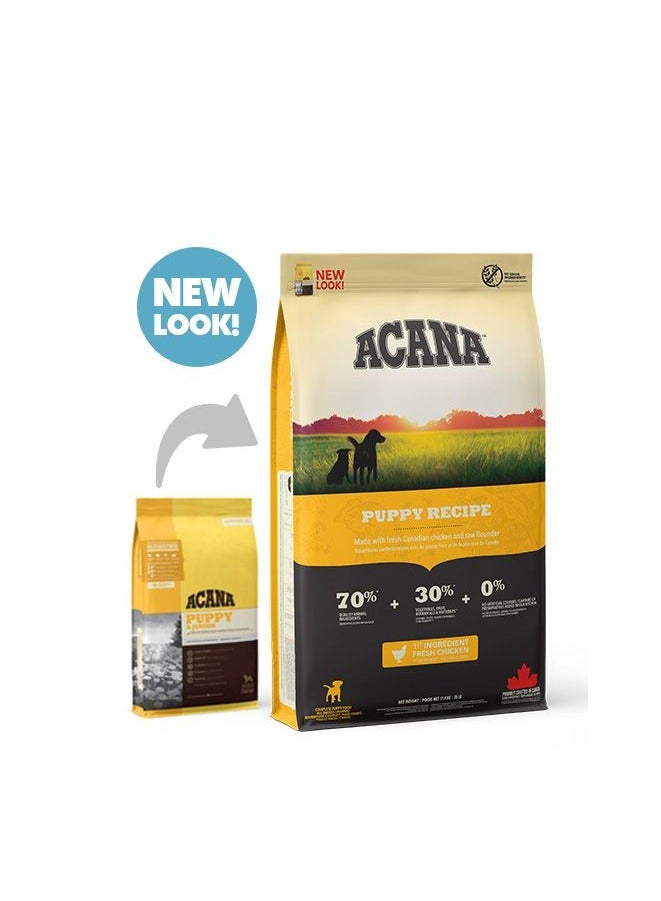 Acana Puppy Recipe Medium Breed Dry Dog Food 6kg