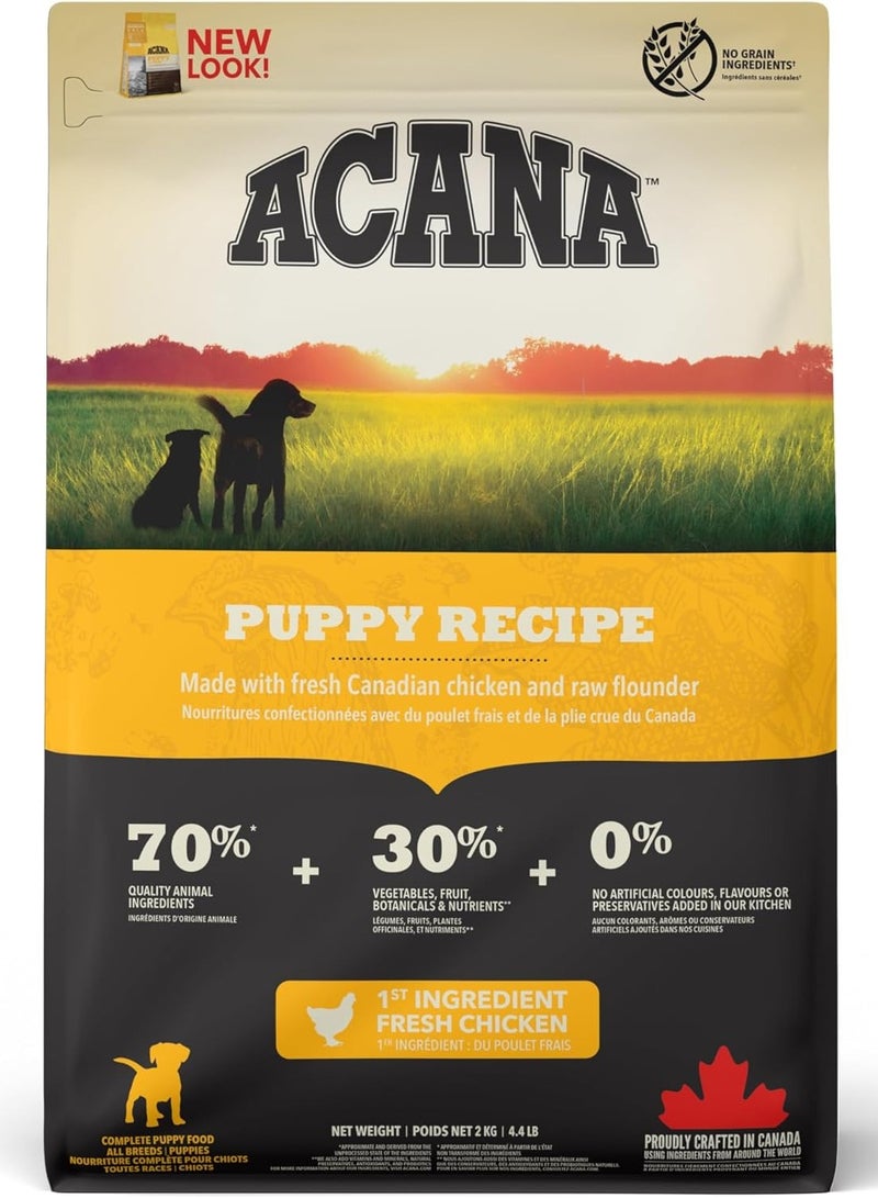 Acana Puppy Recipe Medium Breed Dry Dog Food 6kg