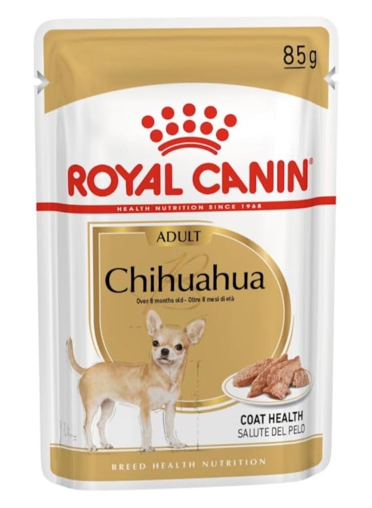 Breed Health Nutrition Chihuahua Adult (WET FOOD - Pouches) 12 x 85g