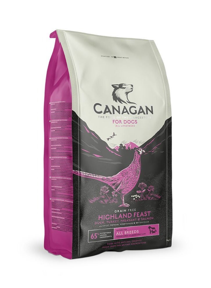 Canagan Highland Feast Dry Dog Food 12kg