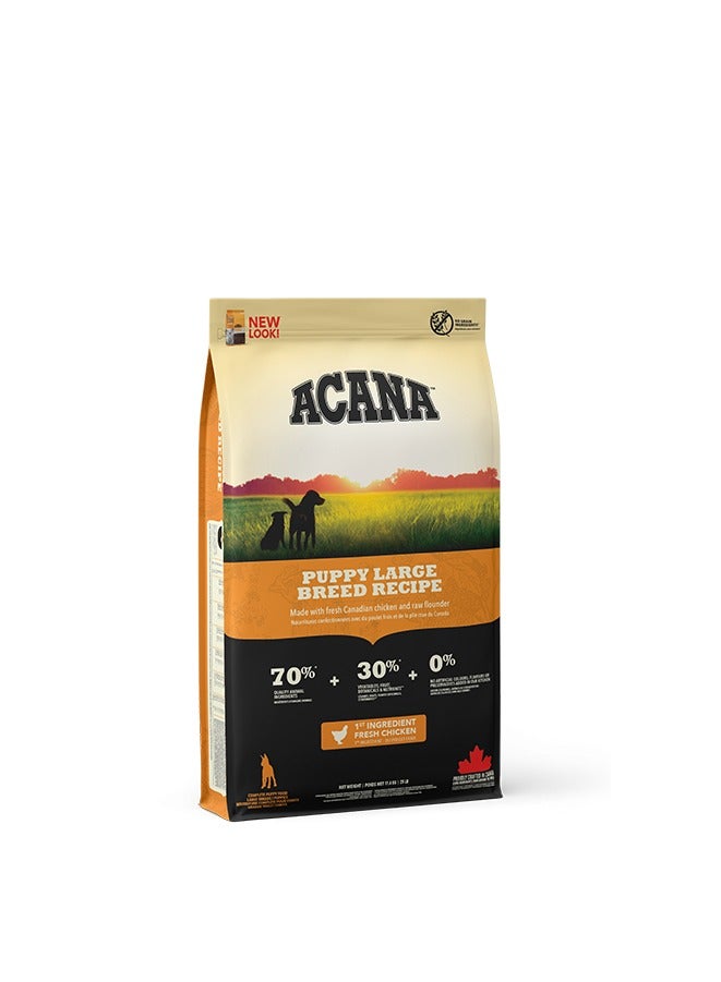 Acana Puppy Large Breed Recipe Dry Dog Food 11.4 kg