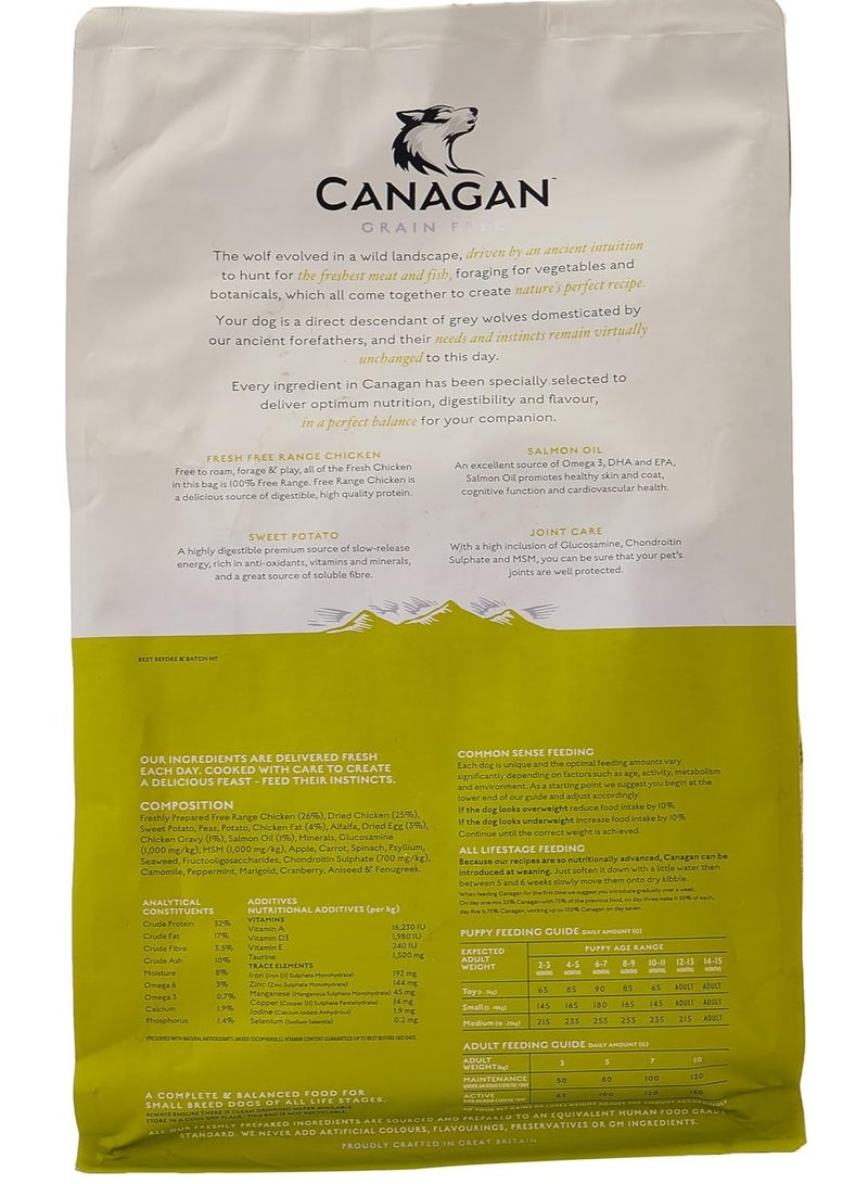 Canagan Free Range Chicken Small Breed Dogs 2KG