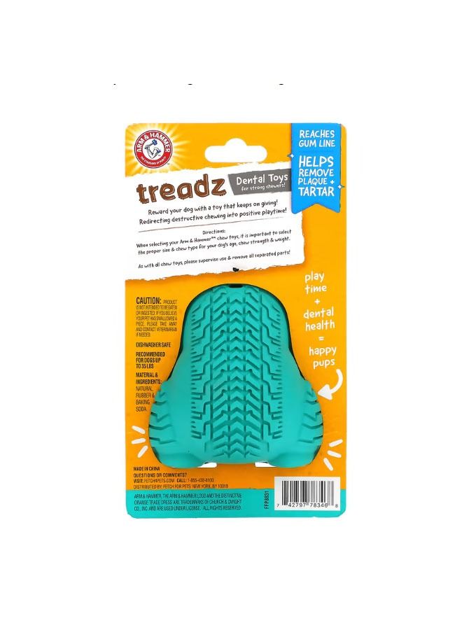 Treadz Dental Toys For Strong Chewers Large Gorilla