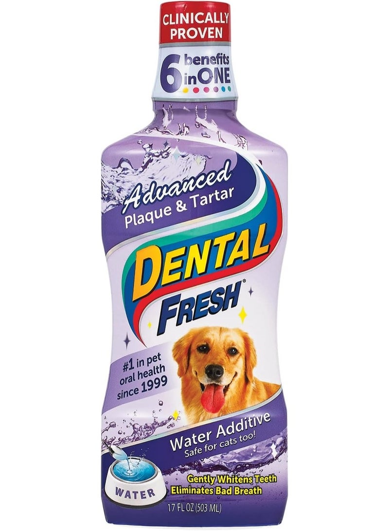 Dental Fresh Water Additive - Original Formula for Dogs - (17 oz)
