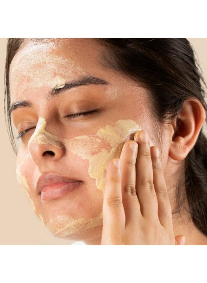 Masoor Dal Face Wash, Fresh Daily Tikta For Men & Women, Skin Brightening, With Masoor & Moth Dal, Suitable For All Skin Types, Chemical & Sulphate Free (Pack Of 2 X 100G)