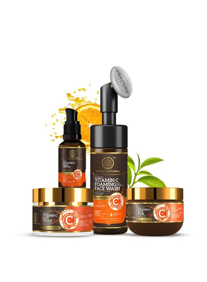 Radiance Revival Kit | Vitamin C Face Wash 150 Ml | Vitamin C Face Cream 50 Gm | Vitamin C Face Mask 200 Gm | Vitamin C Face Serum 30 Ml