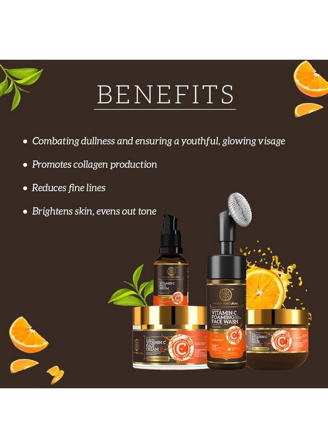 Radiance Revival Kit | Vitamin C Face Wash 150 Ml | Vitamin C Face Cream 50 Gm | Vitamin C Face Mask 200 Gm | Vitamin C Face Serum 30 Ml