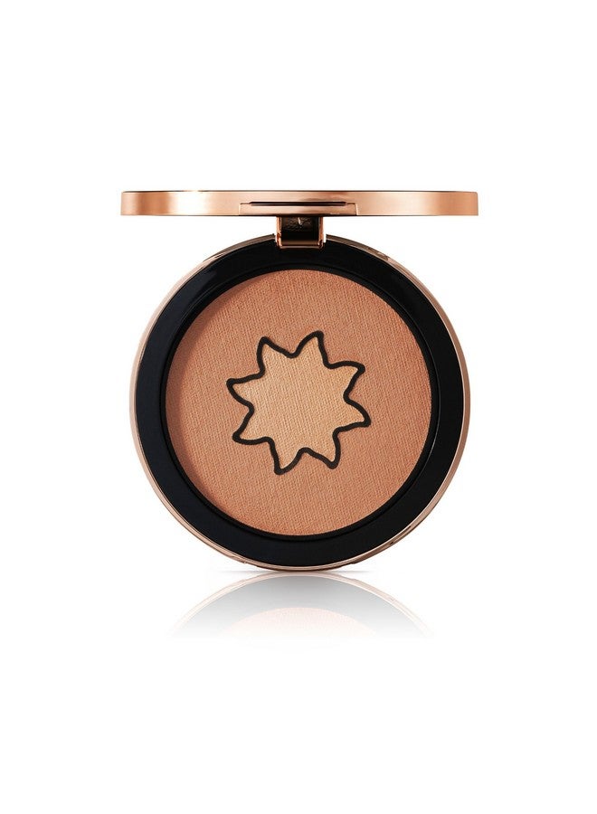 Magic Finish Satin Bronzer Amber & Walnut - Highly Pigmented Bronzer Powder Duo, Make-Up With Skin-Beautifying Vitamin E, Powder Blush For An Individual Soft Bronzing Effect, 0.22 Oz