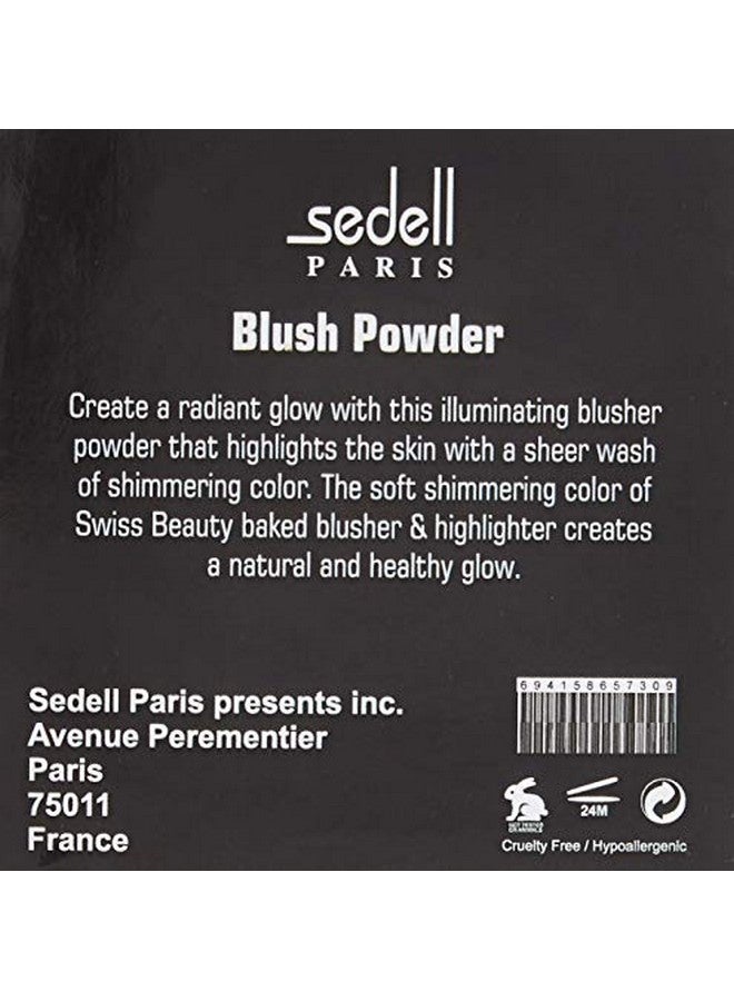 Sedell Sedell Blush Powder, Light Peach, 8 G