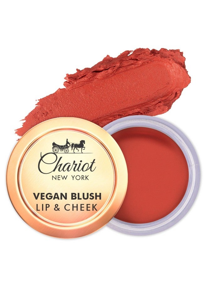 Lip & Cheek Matte Vegan Tint Blush (Coral) 6Gm