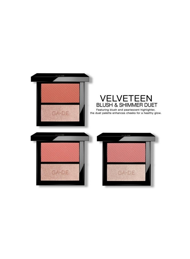 Velveteen Blush & Shimmer Duet 46 Blush & Glow 7.4 Gm