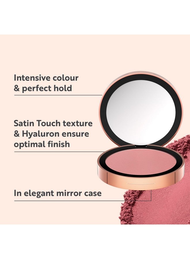 Magic Finish Satin Blush Peachy Rose Blush (0.14 Oz) - Make-Up Powder Blush For A Fresh & Radiant Look With Hyaluronic Acid & Ultra-Fine Color Pigments For Fuller Looking Cheeks