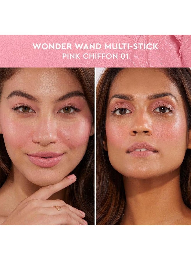 Wonder Wand Multi-Stick -Pink Chiffon|Blush, Highlighter, Contour|On The Go Makeup