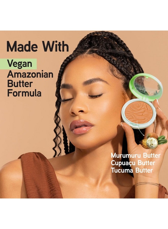 Murumuru Butter Bronzer, Moisturizing, Nourishing Murumuru Butter For Silky Glow, Dermatologist Tested, Hypoallergenic, Vegan & Cruelty Free Sunset Bronzer