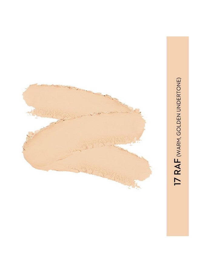 Ace Of Face Foundation Stick With In-Built Brush | Lasts 24Hrs | Full Coverage Foundation For Women | 12Gm - 17 Raf