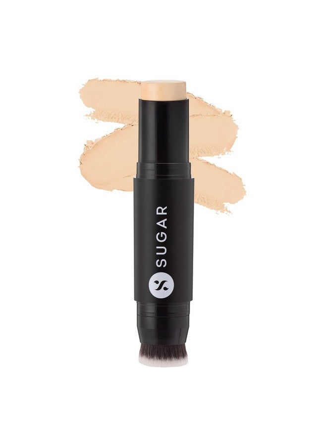 Ace Of Face Foundation Stick With In-Built Brush | Lasts 24Hrs | Full Coverage Foundation For Women | 12Gm - 17 Raf