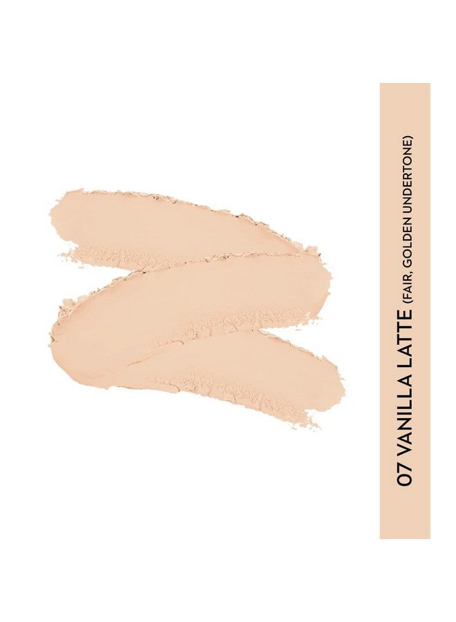 Ace Of Face Foundation Stick With In-Built Brush | Lasts 24Hrs | Full Coverage Foundation For Women | 12Gm - 07 Vanilla Latte