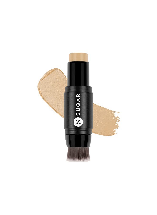 Ace Of Face Foundation Stick With In-Built Brush | Lasts 24Hrs | Full Coverage Foundation For Women| 7Gm - 25 Macchiato