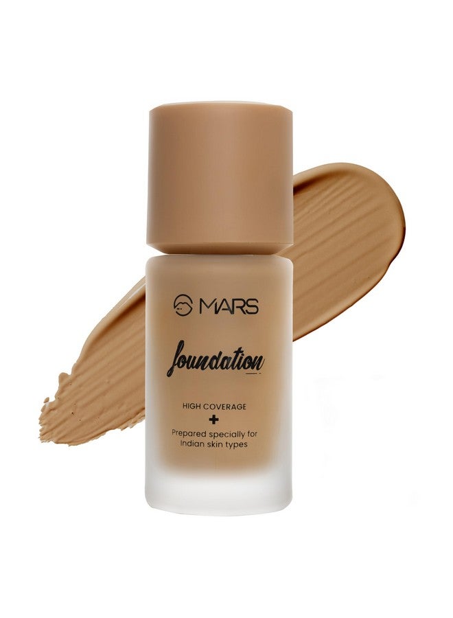 High Coverage Liquid Matte Foundation | Blemish Free & Blendable Foundation For Makeup (40Ml) (Shade-08)