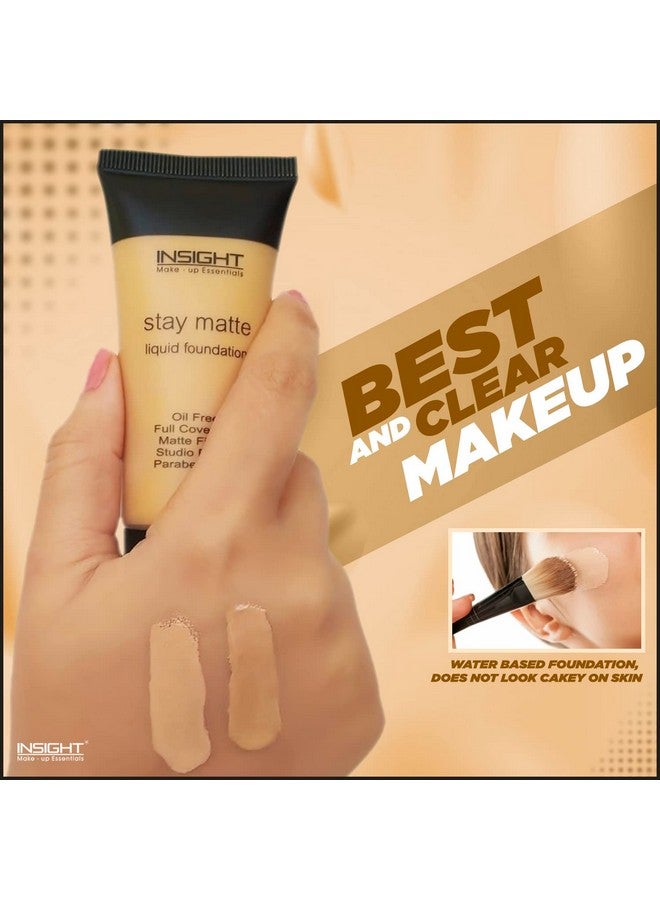 Cosmetics Combo Of Pore Primer Fixer Concealer And Stay Matte Foundation