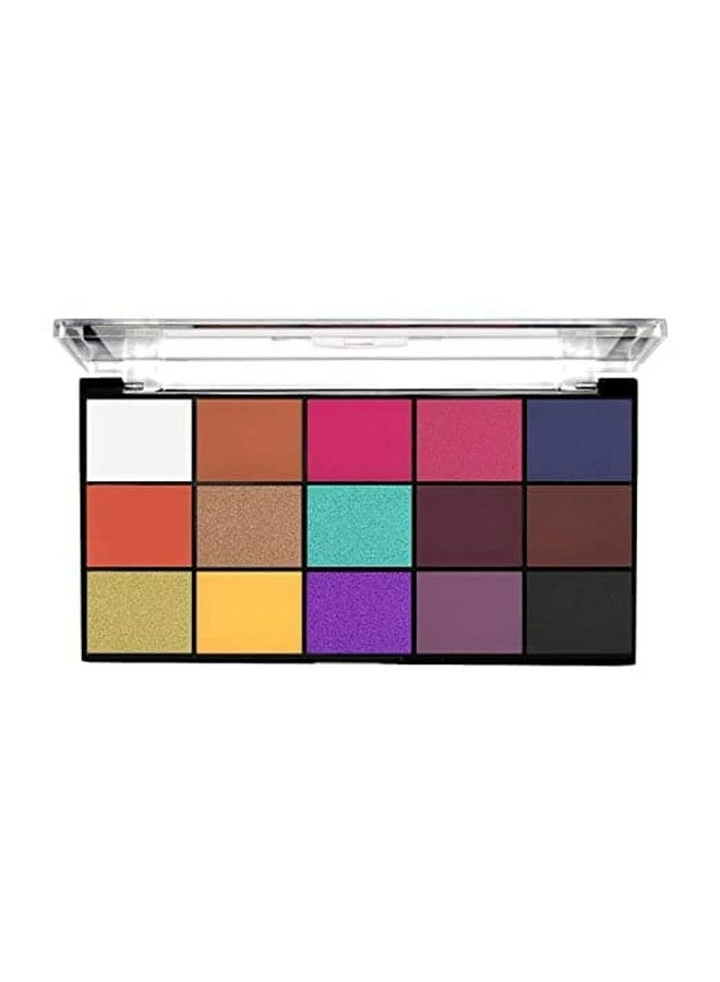 Fantasy 15 Eyeshadow Palette | Highly Pigmented & Easy To Blend | Matte And Shimmer Shades (22.5G) (03-Multicolor)