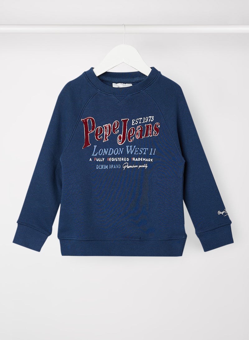 Kids Arthur Sweatshirt Blue