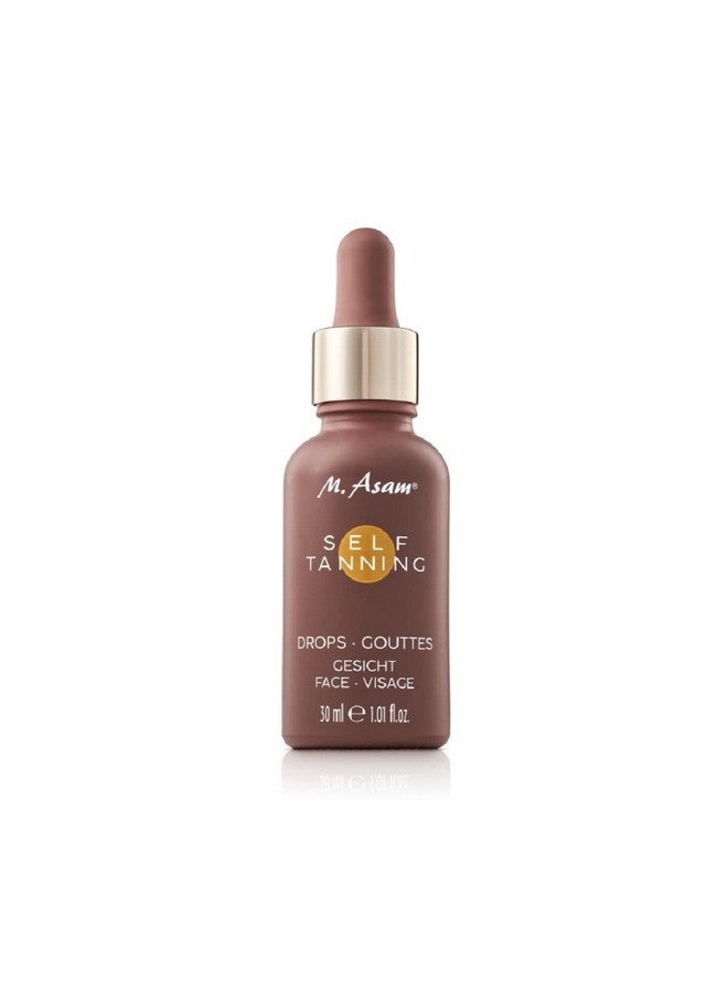 Sun Self Tanning Drops (1.01 Fl Oz) - Liquid Self-Tanning Concentrate With Dropper To Mix With Face Care, Tanner With Gradual Tan Intensity & Sunless Bronzer Result, With Aloe Vera & Dha.