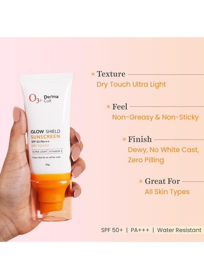 Derma Cult Glow Shield Sunscreen Spf 50 Pa+++(50Gm)