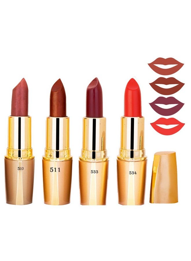 Volo Creamy Matte Lipsticks For Women (4 Pcs Set)20Jan2022A11