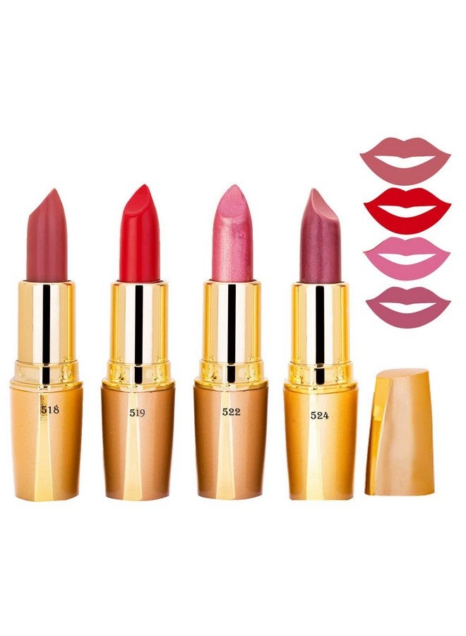 Volo Creamy Matte Lipsticks For Women (4 Pcs Set)20Jan2022A45