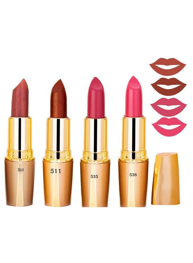 Volo Creamy Matte Lipsticks For Women (4 Pcs Set)20Jan2022A12