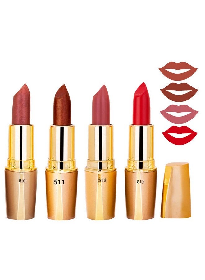 Volo Creamy Matte Lipsticks For Women (4 Pcs Set)20Jan2022A4