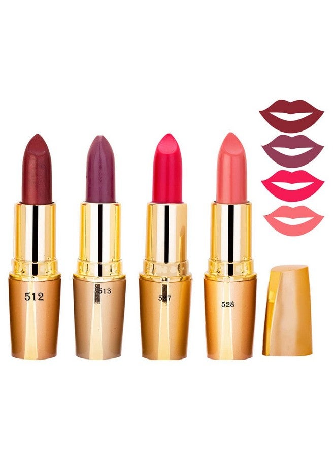 Volo Creamy Matte Lipsticks For Women (4 Pcs Set)20Jan2022A22