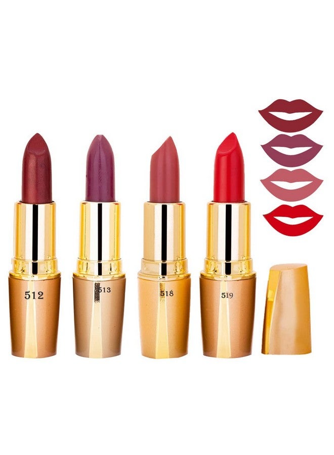 Volo Creamy Matte Lipsticks For Women (4 Pcs Set)20Jan2022A18