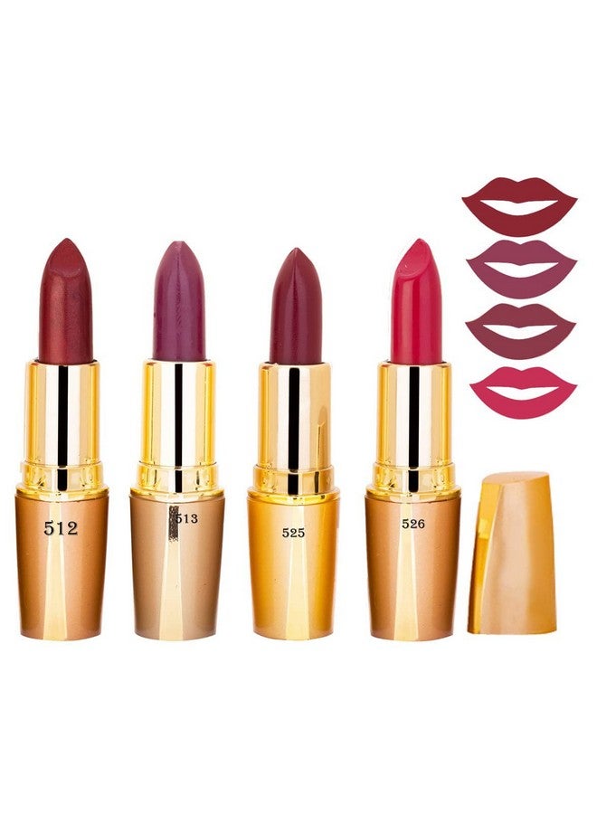 Volo Creamy Matte Lipsticks For Women (4 Pcs Set)20Jan2022A21