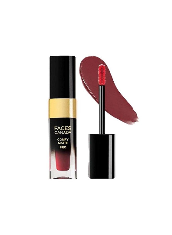 Faces Canada Comfy Matte Pro Lip Color - Call Me Chocolate 07, 5.5 Ml