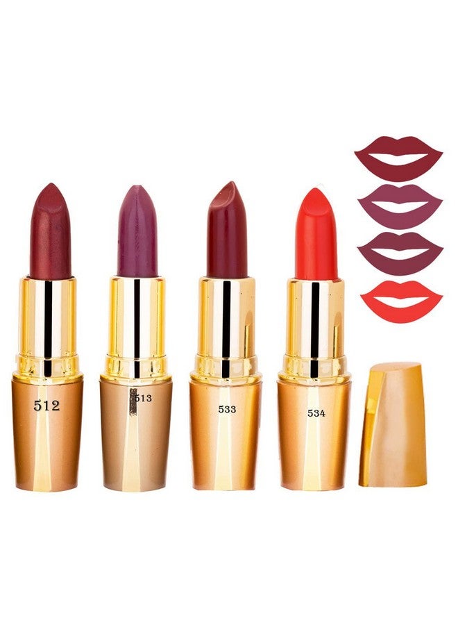 Volo Creamy Matte Lipsticks For Women (4 Pcs Set)20Jan2022A25