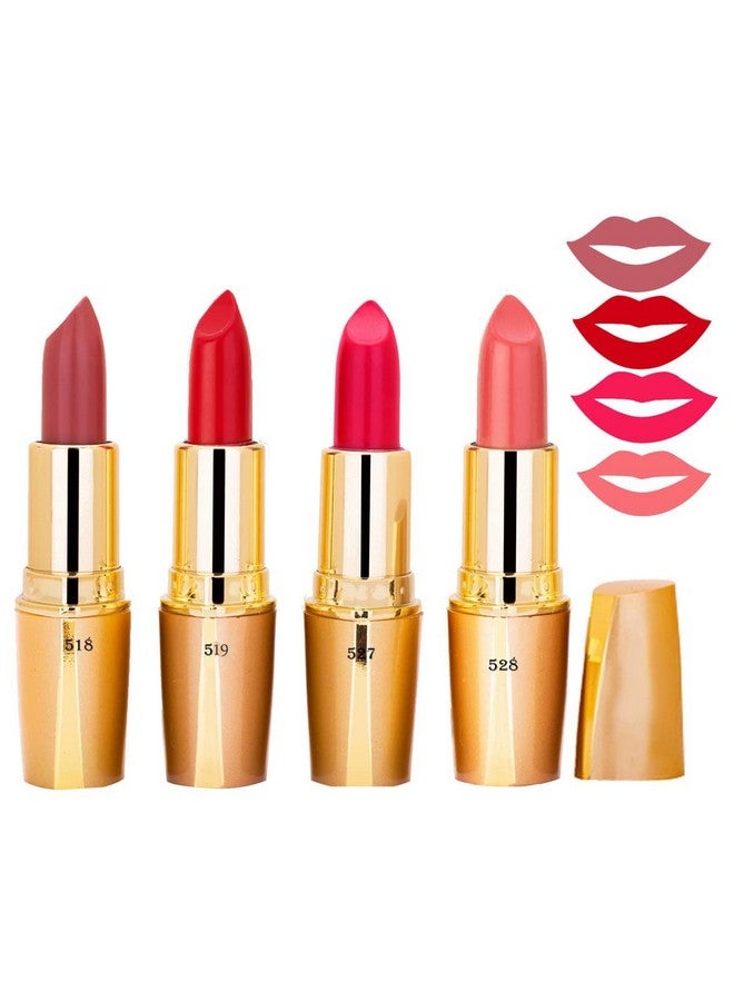 Volo Creamy Matte Lipsticks For Women (4 Pcs Set)20Jan2022A47