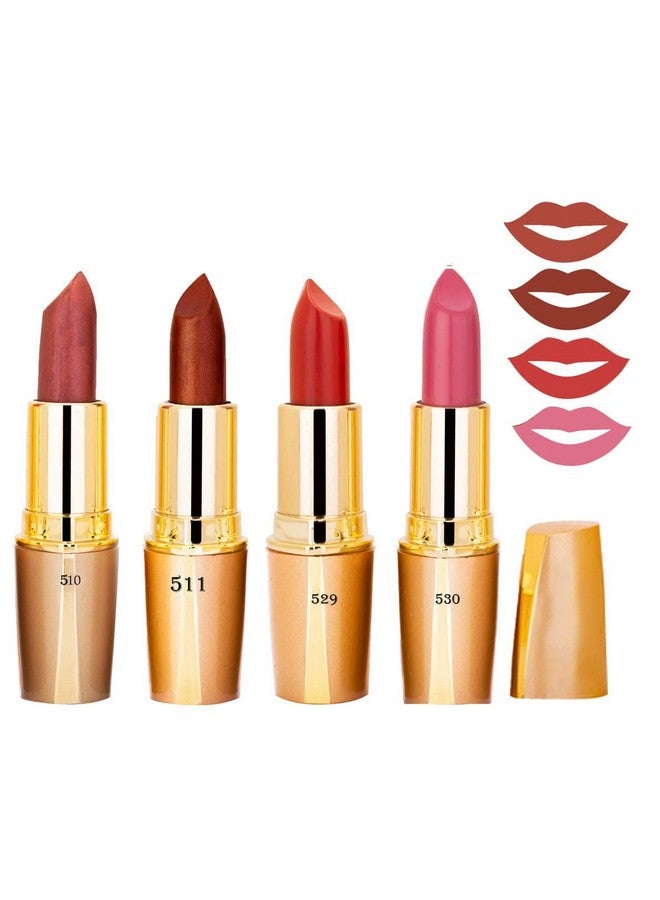 Volo Creamy Matte Lipsticks For Women (4 Pcs Set)20Jan2022A9