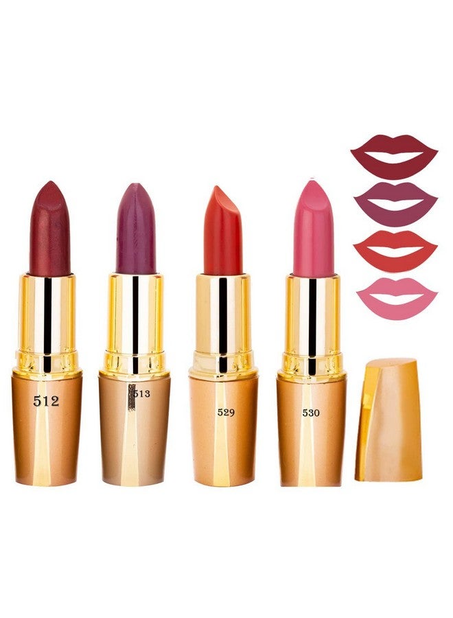 Volo Creamy Matte Lipsticks For Women (4 Pcs Set)20Jan2022A23