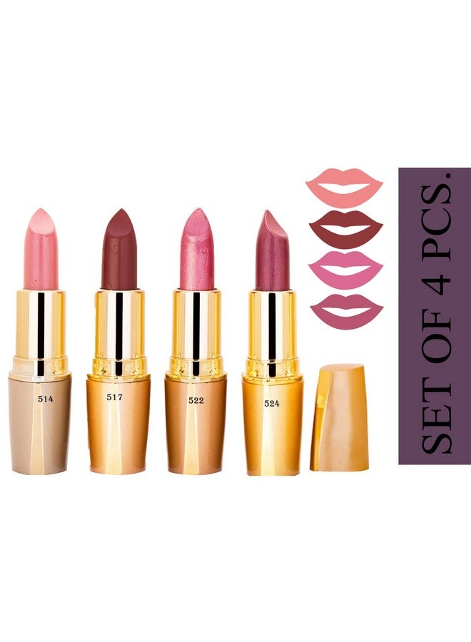 Volo Creamy Matte Lipsticks For Women (4 Pcs Set)20Jan2022A33