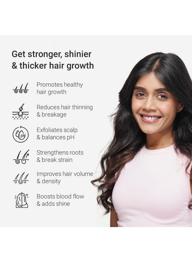 Grow Strong Combo | Intensive Hair Growth Serum & Super Shampoo | Boost Hair Growth | Reduce Hair Loss | Smooth & Shiny Hair | 3% Redensyl Biotin Protein Vitamins | 330 Ml