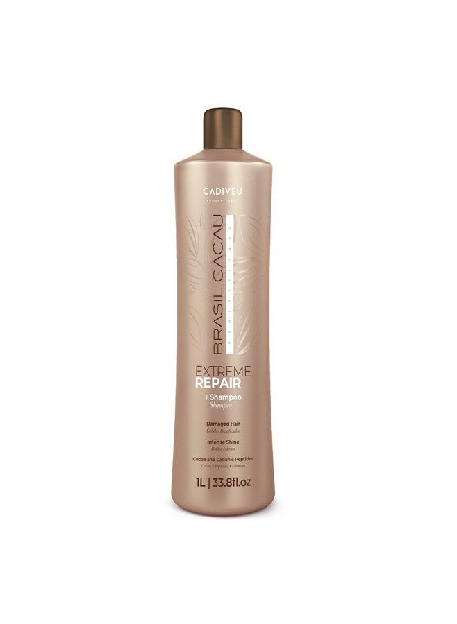 Cadiveu Brasilcacau Professional Shampoo (Extreme Repair Shampoo 300 Ml)