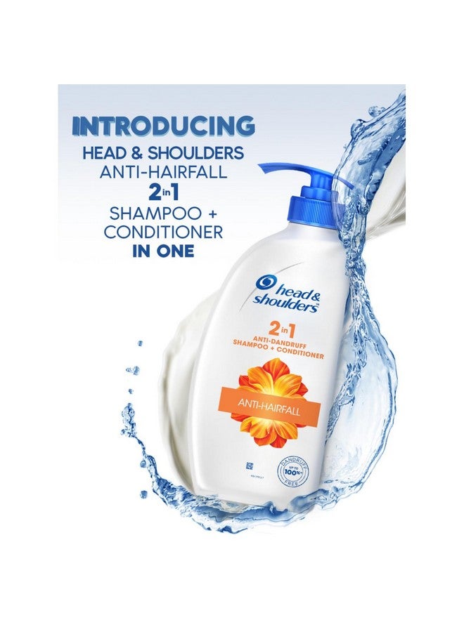 2In1 Anti Hairfall Anti Dandruff Shampoo + Conditioner For Women & Men With Almond Milk (650 Ml)