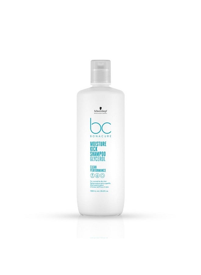 Bonacure Moisture Kick Shampoo With Glycerol | For Dry Hair |1000Ml