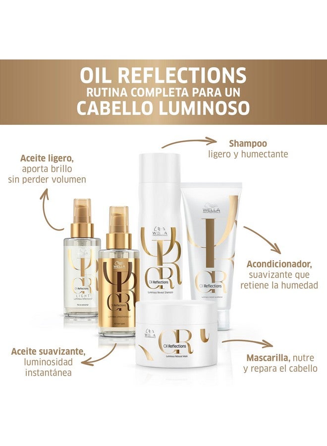 Oil Reflections Luminous Reveal Hair Shampoo | 250 Ml | Moisturizing, Hydrating Hair Cleanser For Shiny, Glossy Hair | With Camellia Oil & White Tea Extracts