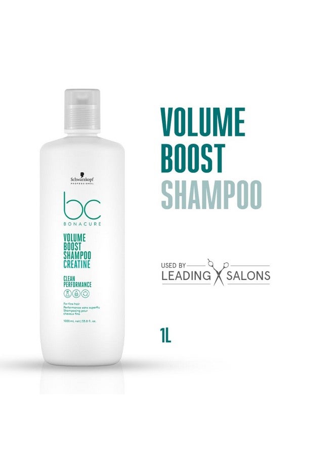 Bonacure Volume Boost Shampoo With Creatine | For Fine Hair 1000 Ml